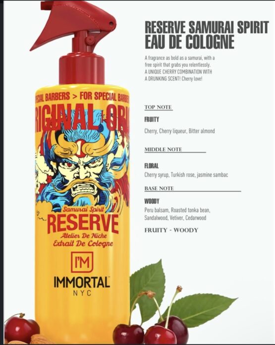 Immortal aftershave Special Edition Samurai Spirit
