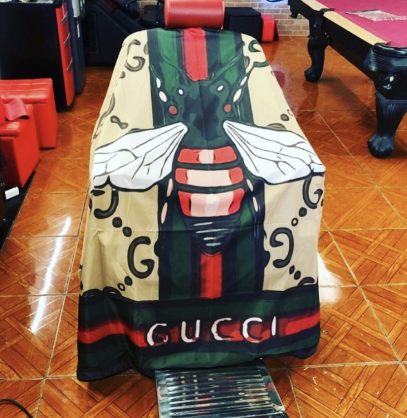 barber cape gucci | Supreme and Everybody